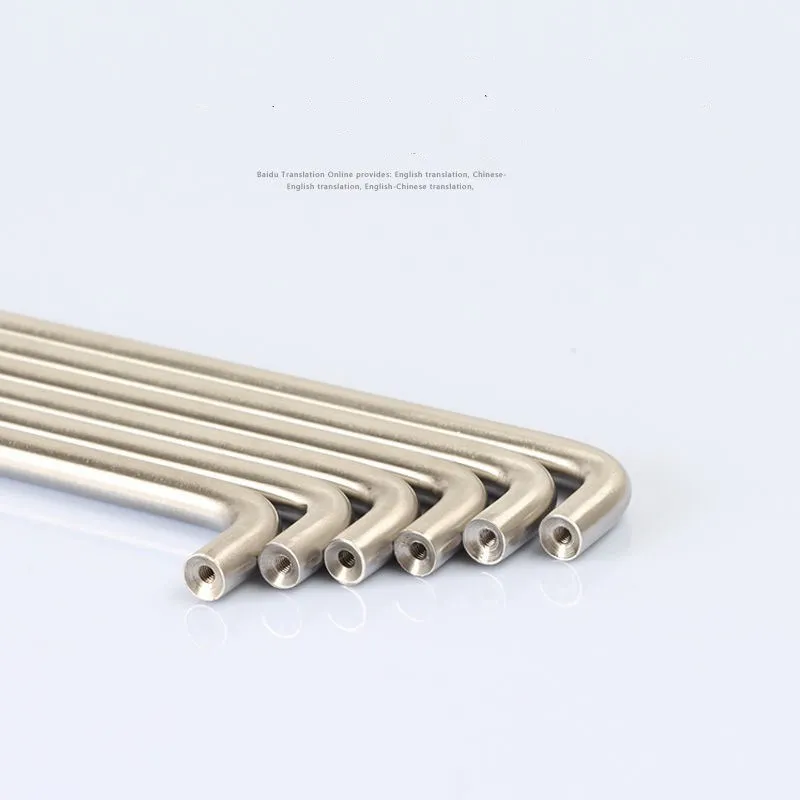 Steel U-Type Door Handles | 8mm Diameter | Dresser & Cabinet Knobs - Thumbnail 5