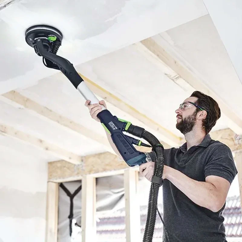 LHS 2 225 Wall Sander | Long Neck Dust Cleaner | 220V Professional Surface Prep Tool - Thumbnail 5