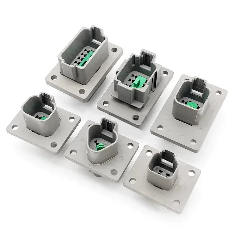 DT04-12P-L012 Waterproof Automotive Connector | Panel Mount Plug for Harsh Environment Wiring - Image 1