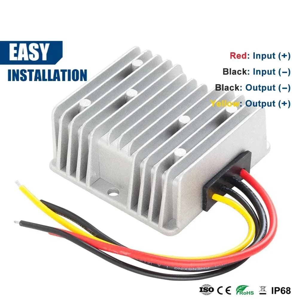 DC-DC Boost Converter | 12V to 48V Step-Up Voltage Regulator | 20A Power Supply Module - Thumbnail 4