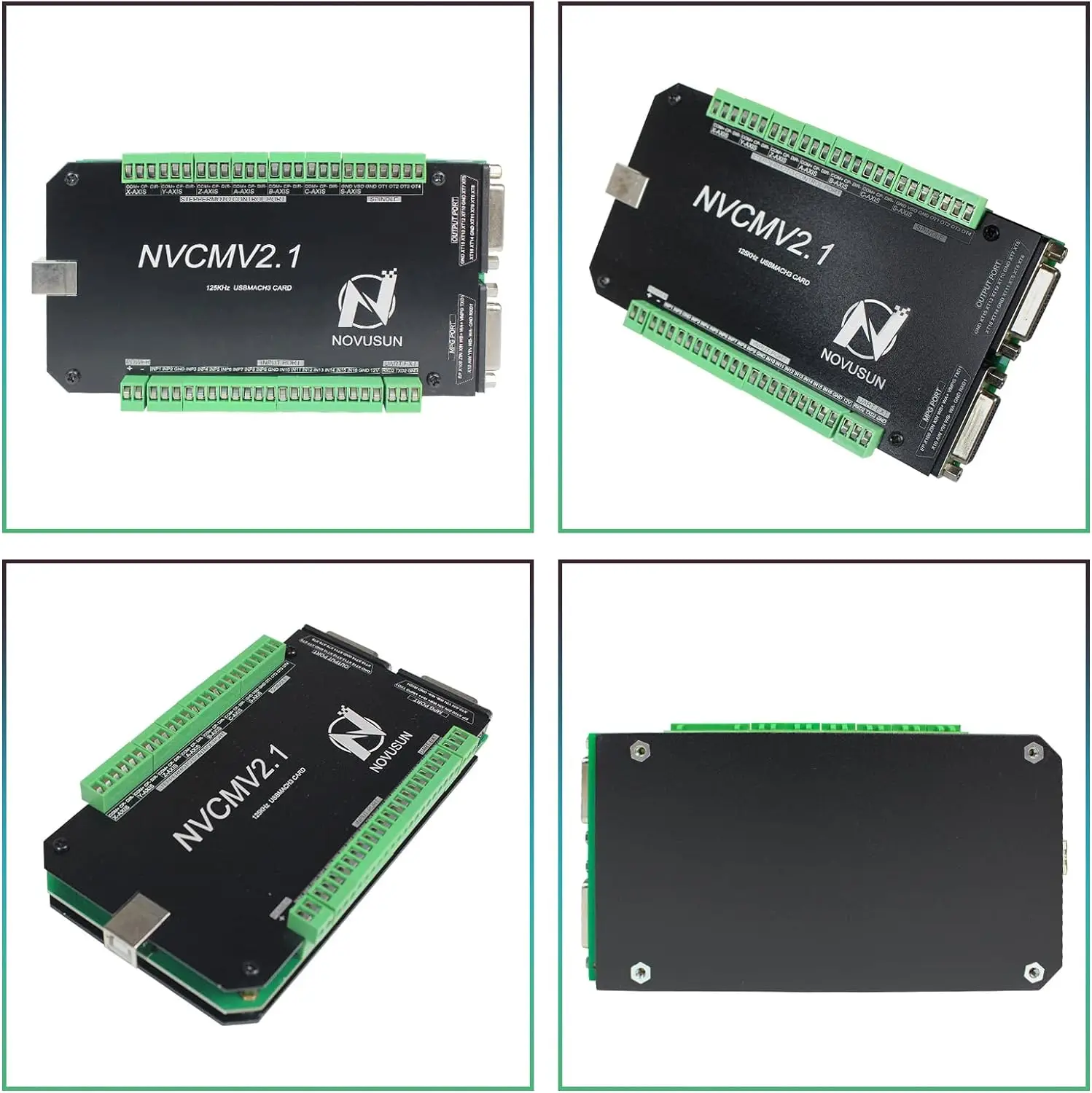 CNC Motion Control Board | 6-Axis USB Interface | 12-32VDC for Stepper Motors - Thumbnail 2