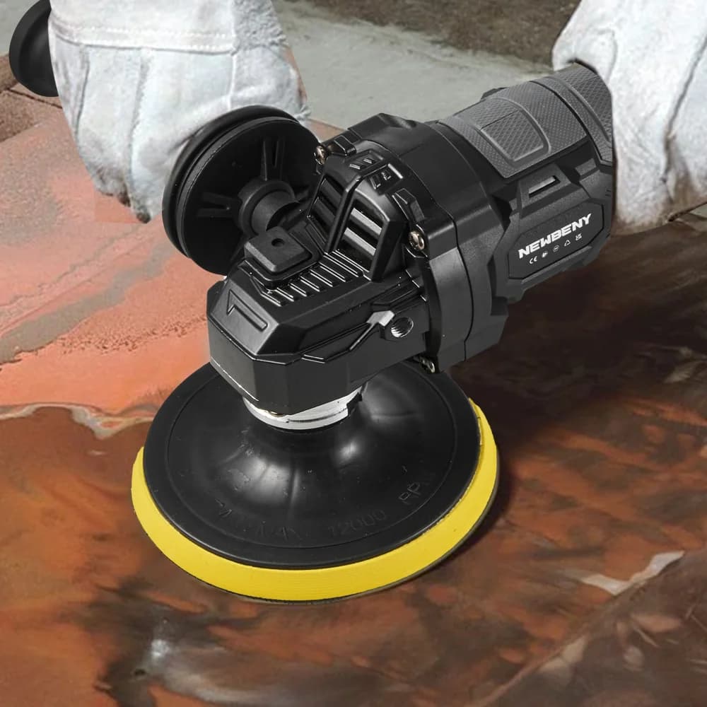 Professional Cordless Angle Grinder | 125mm Brushless Motor | 3-Speed Power for Makita Batteries - Thumbnail 4