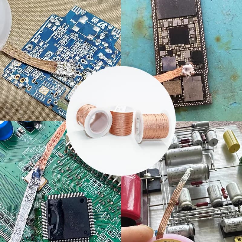 Desoldering Braid | 8M & 15M Copper Wick | Precision PCB & Electronics Repair Tool - Thumbnail 6