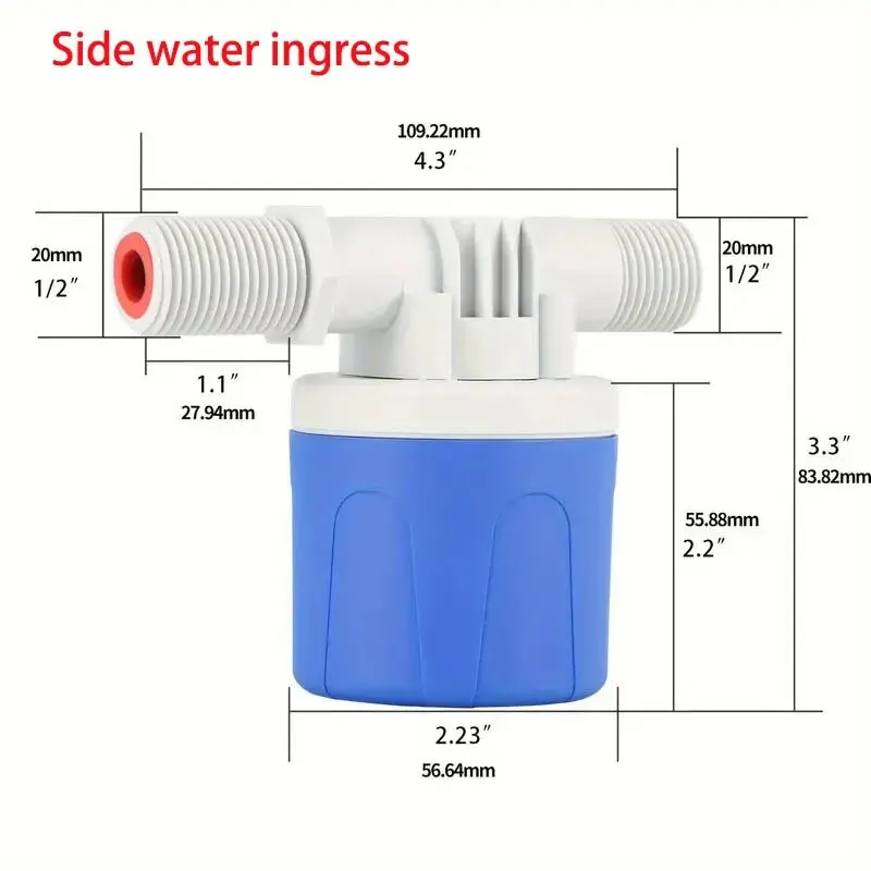 Hydraulic Valve | 1/2 Float for Tank Water Level Control - Thumbnail 5