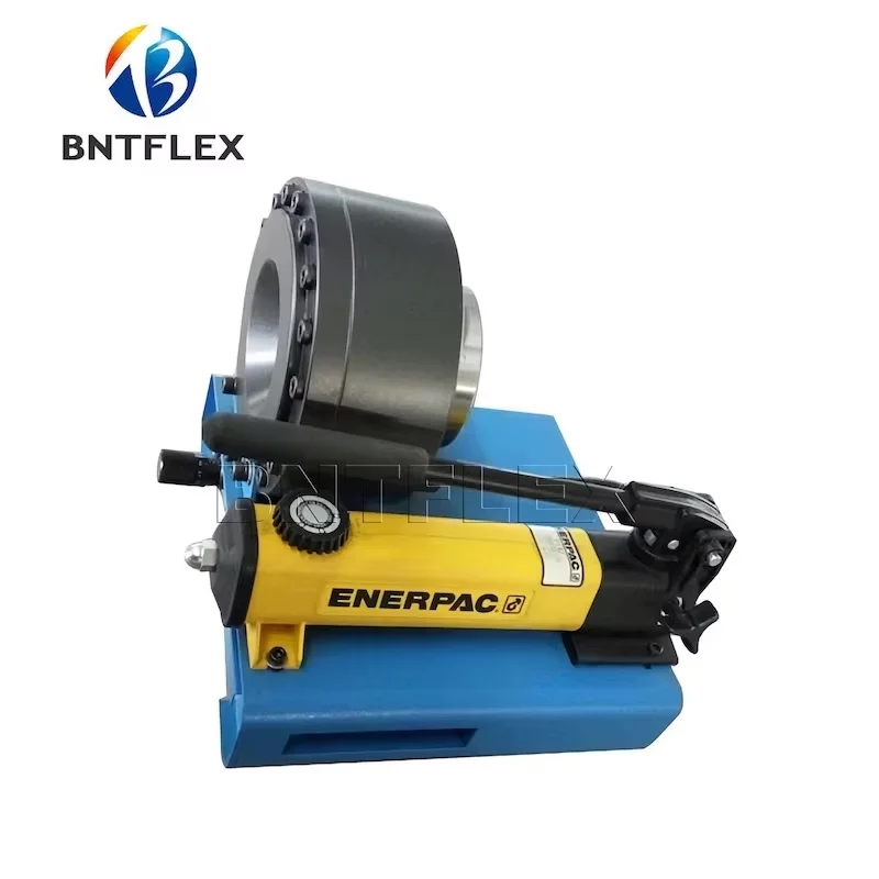 Portable Hydraulic Hose Press | BNT30A Hand Pump | Heavy-Duty Crimping Tool - Thumbnail 5