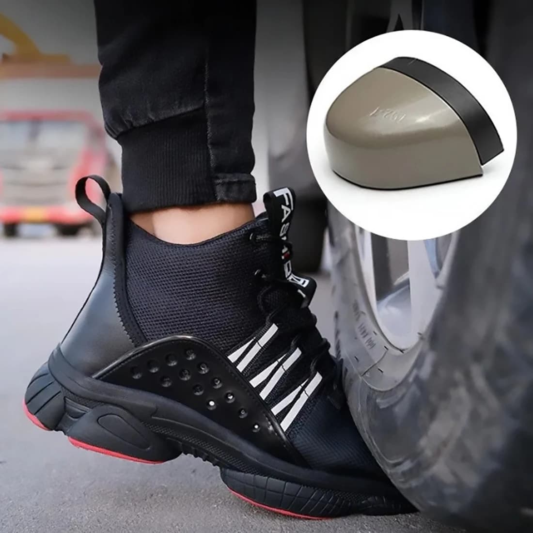 Safety Boots | Breathable & Anti-Puncture | Men's Industrial Work Shoes - Thumbnail 4