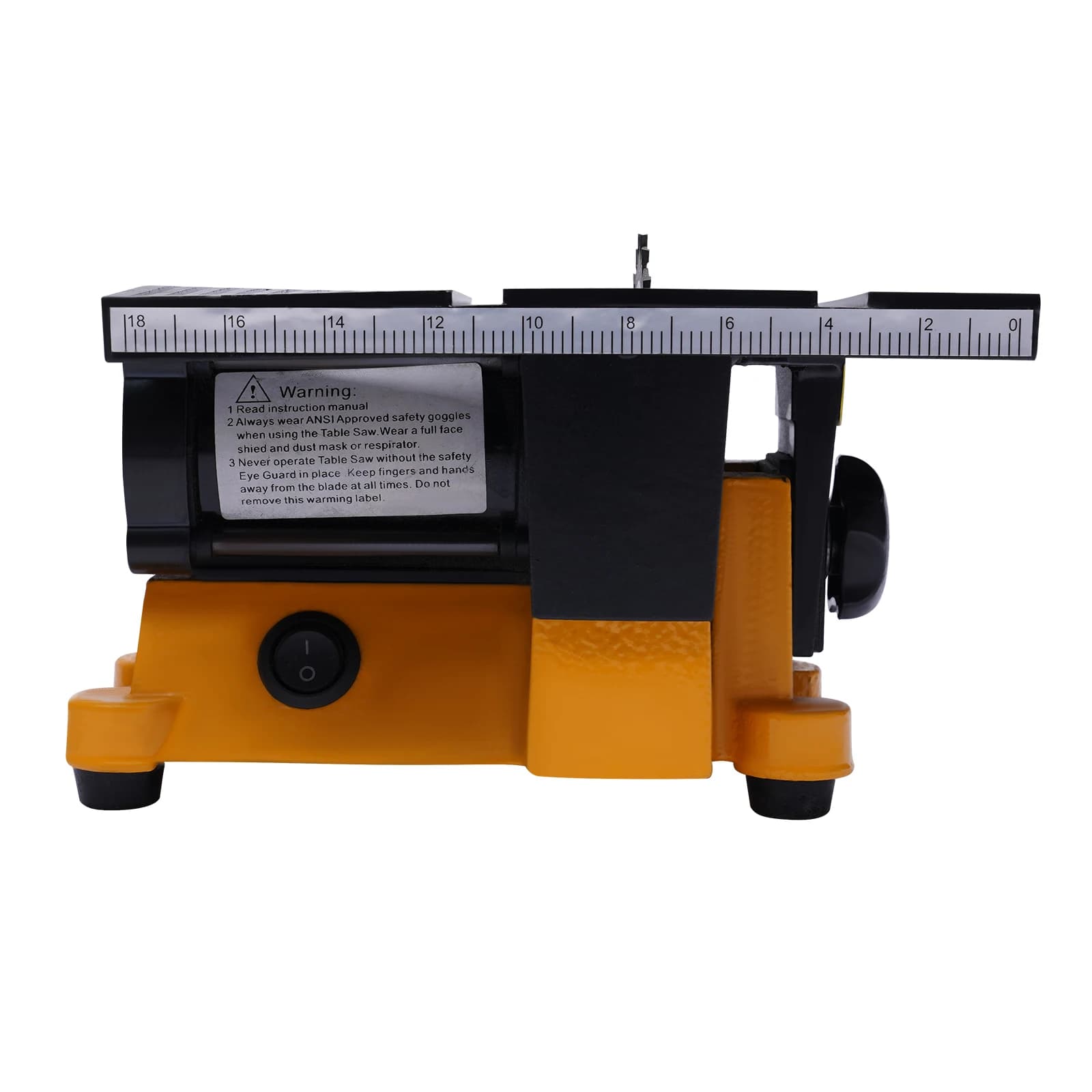 90W Electric Table Saw | 4500 RPM Precision Cutter for Wood & Metal | Compact Workshop Power Tool - Thumbnail 6