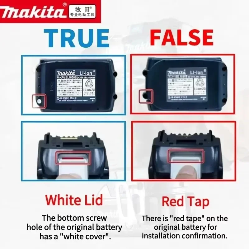 Makita 18V Power Tool Battery | High-Capacity 9Ah Lithium-Ion | BL1860B Replacement - Thumbnail 3