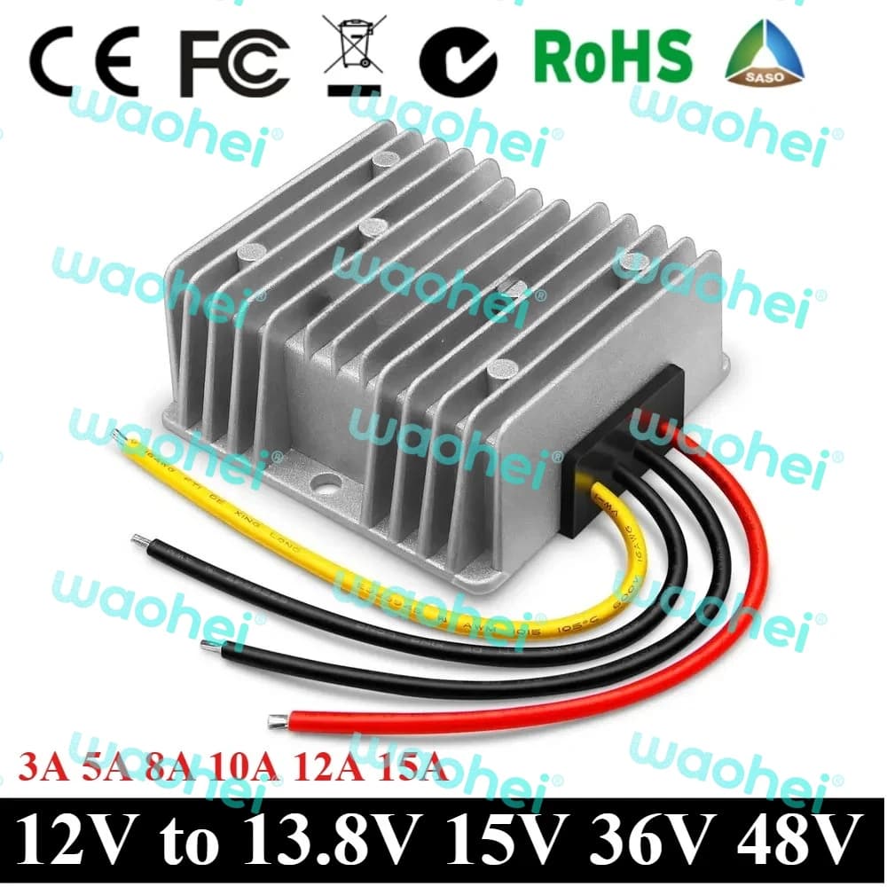 DC-DC Boost Converter | 12V to 48V Step-Up Voltage Regulator | 3A-15A Power Supply Module - Thumbnail 3
