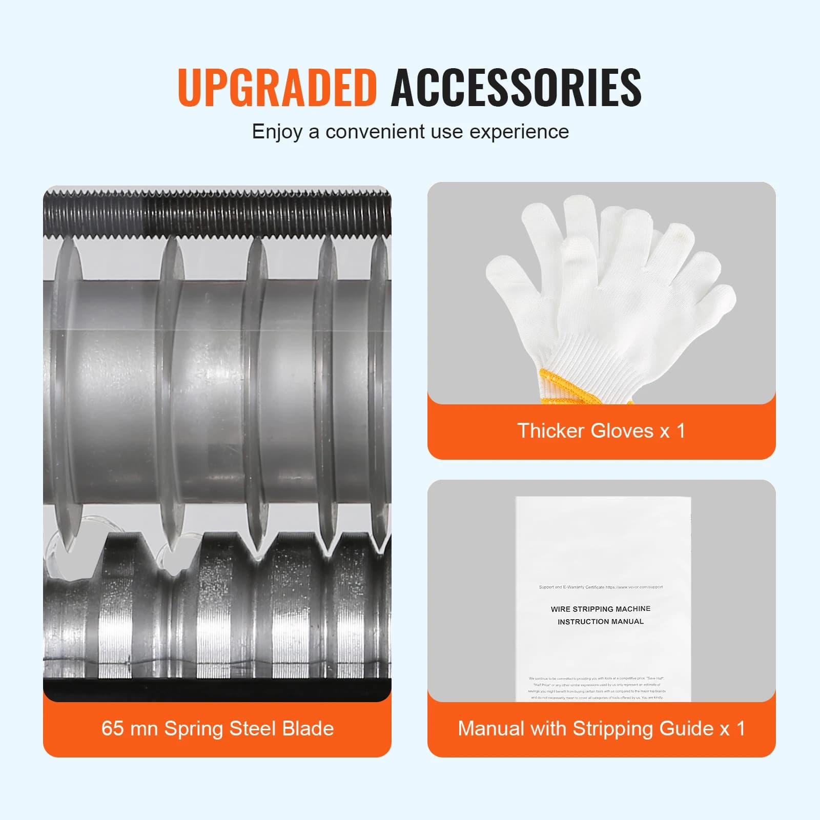 Wire Stripper | 60W Motor for 1.5-25mm Cables | 7-Port Tool for Copper Recycling - Thumbnail 6