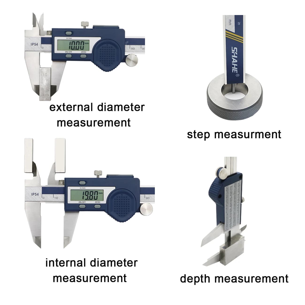 Digital Caliper | Stainless Steel 0-150mm | Electronic Vernier Measuring Tool - Thumbnail 4