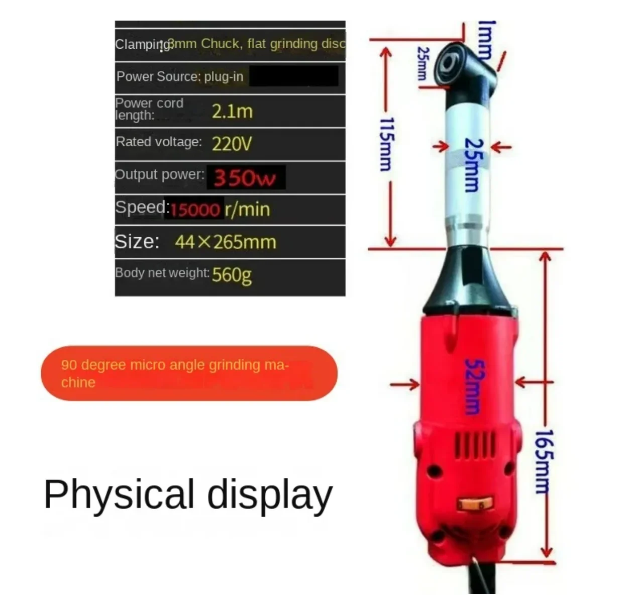 90-Degree Rotary Tool Attachment | Multi-Purpose Engraving, Polishing & Cleaning Kit - Thumbnail 6