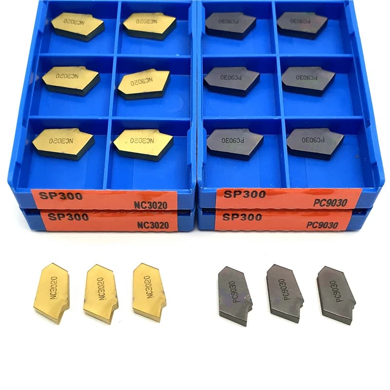 Carbide Insert | PC9030 Coated | For Metal Lathe Parting & Grooving - Thumbnail 5