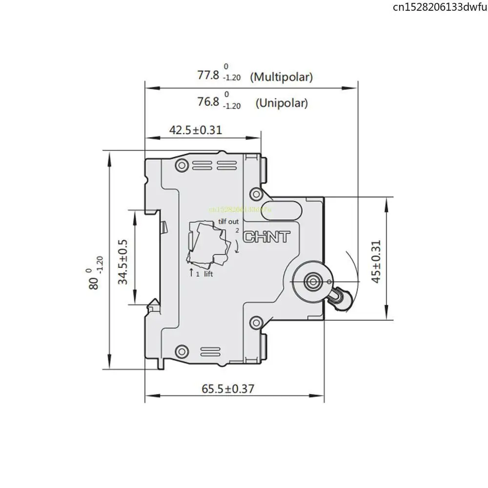 DIN Rail Miniature Circuit Breaker | 1-63A Capacity | 230V AC Household Protection - Thumbnail 5