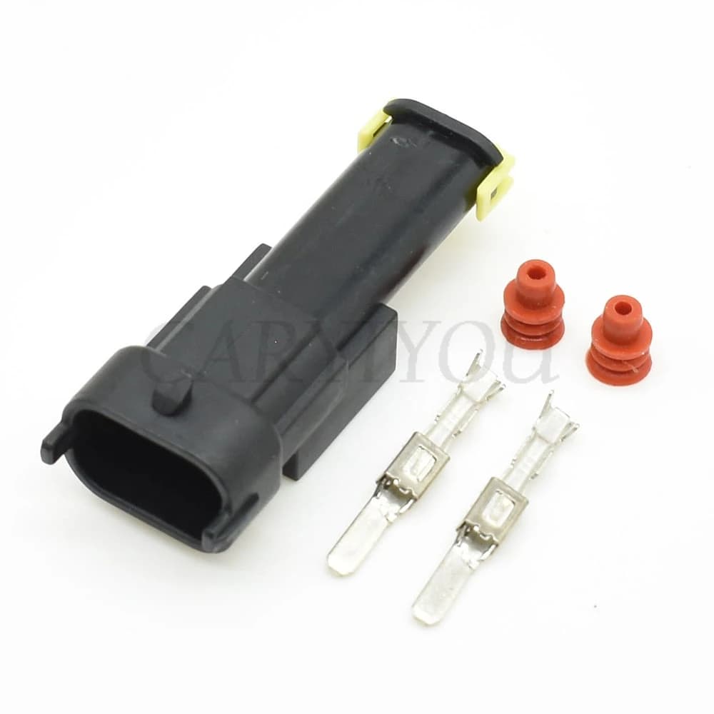 Bosch Automotive Electrical Connector Set | 3.5mm Male & Female Plugs | OEM-Spec Replacement - Thumbnail 5