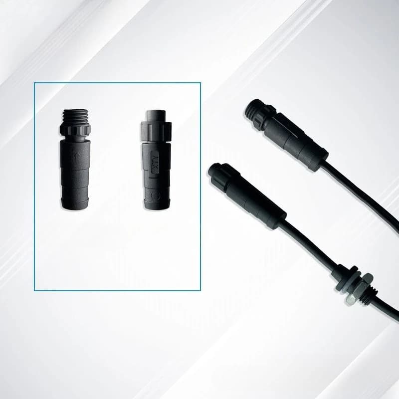 LED Power Cable | Waterproof 2-Core Plug & Socket Connection for Landscape Lighting - Thumbnail 4