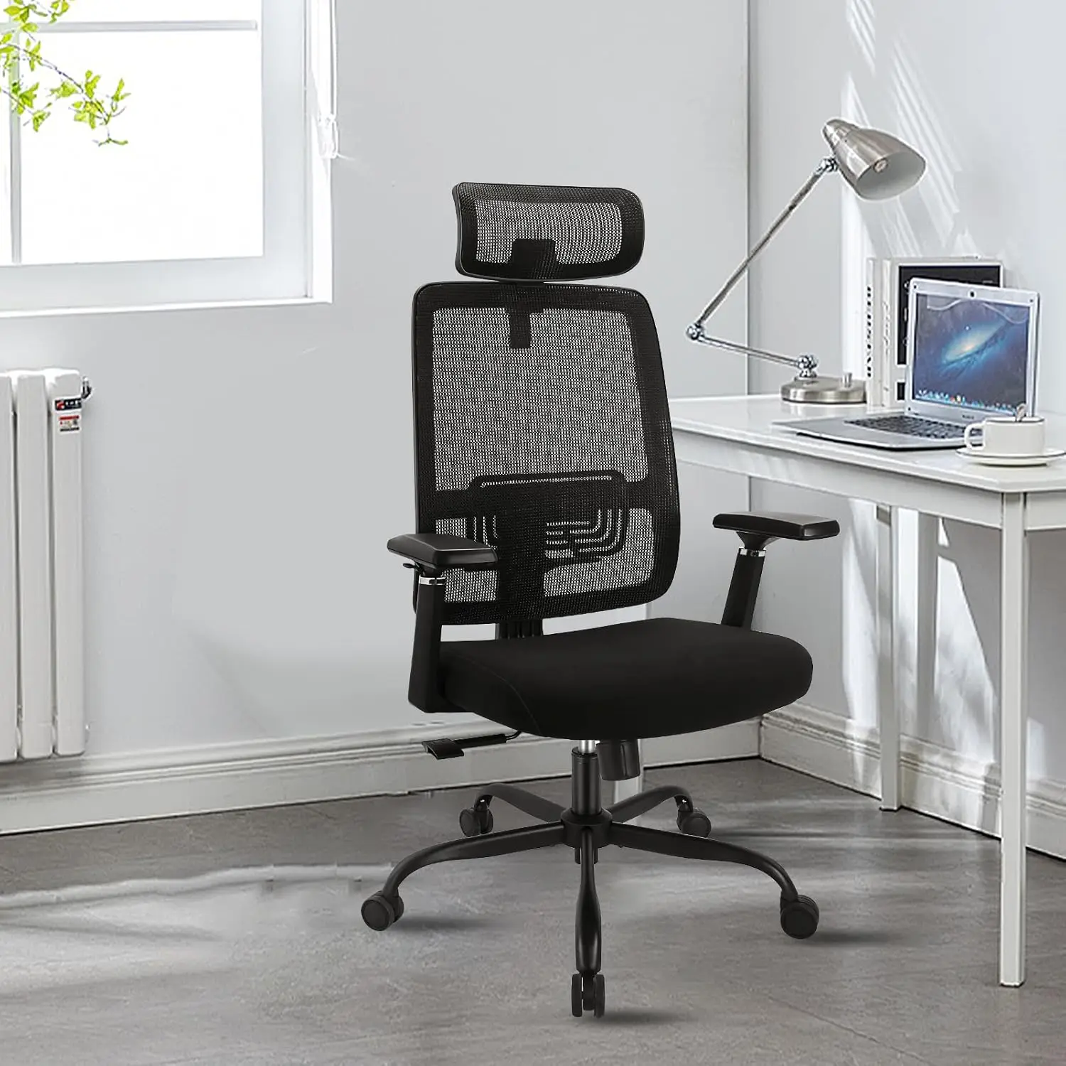 Office Chair | 120° Tilt & Adjustable Lumbar Support | High-Back Comfortable Computer Chair - Thumbnail 2