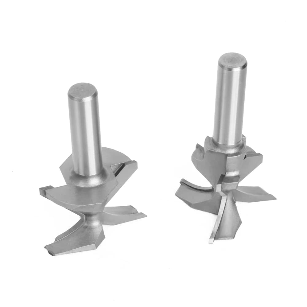 Arc Integrated Knife | 1/4 & 1/2 Inch Handle | 2 & 3 Edge Milling Cutter Tool - Thumbnail 3