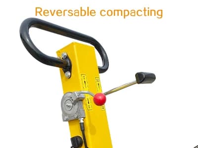 Hand-Pushed Vibratory Plate Compactor | Walk-Behind Design | Road & Surface Compaction Machine - Thumbnail 6