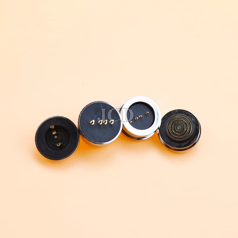 Magnetic Pogo Pin Connector | 3-Pin & 4-Pin Waterproof | 360° Blind-Mating for DC & Signal - Thumbnail 5
