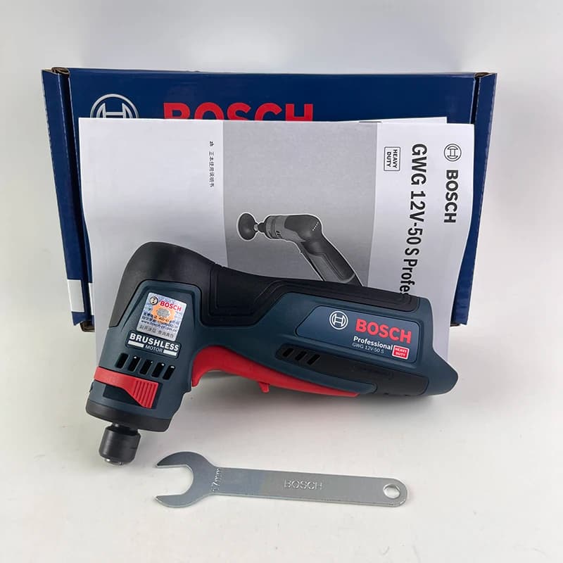 Bosch GWG 12V-50S Cordless Straight Grinder | 12V Electric Sander | Household & DIY Power Tool - Thumbnail 3