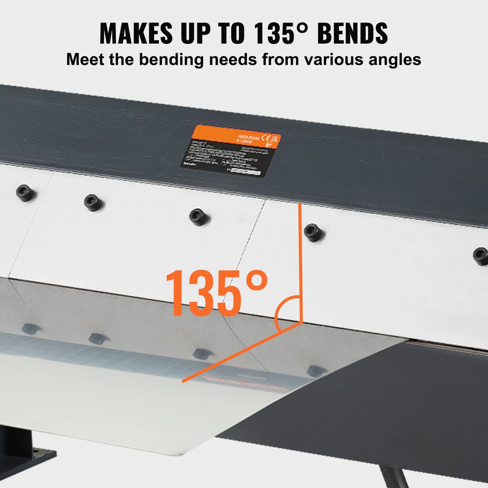 Sheet Metal Brake | 24, 36, 48 Bending Capacity | 0-130° Precision Bender - Thumbnail 5