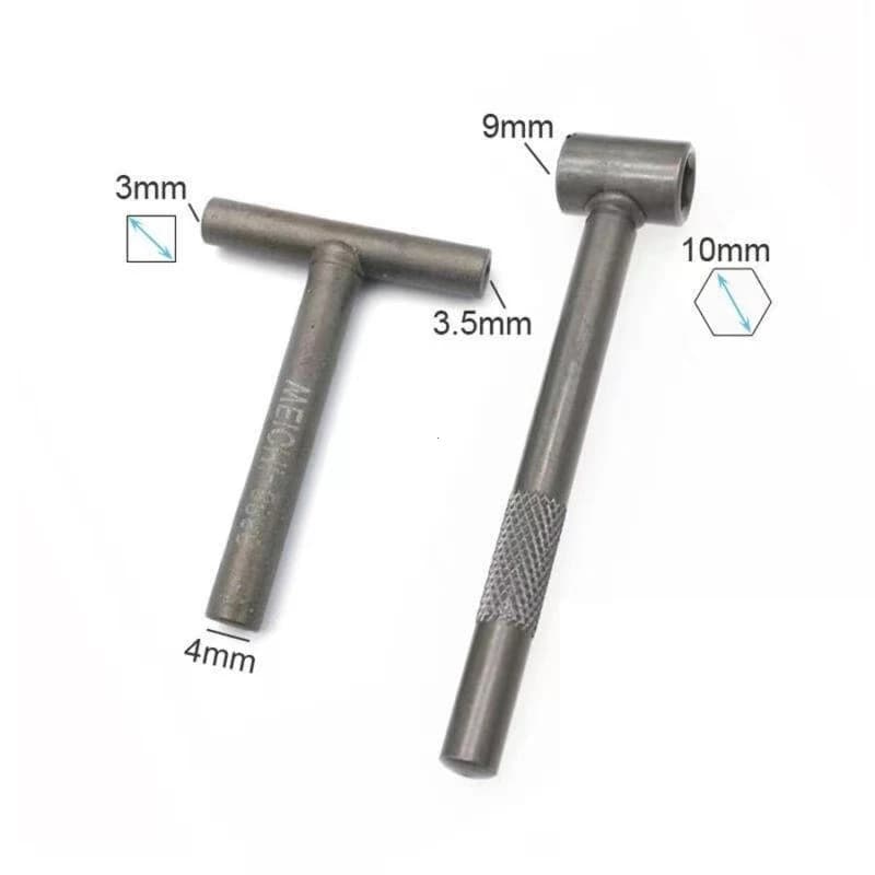 Motorcycle Valve Adjustment Tool Kit | Feeler Gauge Set 0.005-0.020 | Precision Engine Tappet Spanner - Thumbnail 6