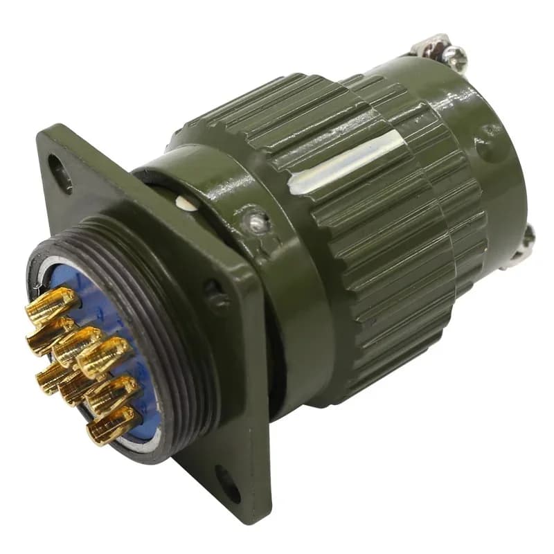 Aviation Connector | 2-16 Pin Heavy-Duty Plug & Socket | Industrial-Grade Electrical Coupler - Image 1