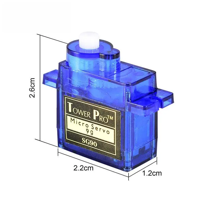 1/3Pcs RC Car Robot Arm Arduino Starter DIY Project SG90 9G Micro Servo Motor 180°/360° 5V Digital Servo - Thumbnail 6