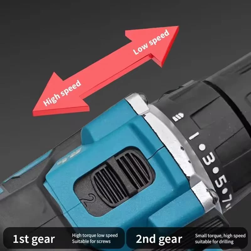 Makita DDF487 Brushless Impact Driver | 18V Cordless Power Tool | Professional-Grade Screwdriver Kit - Thumbnail 6