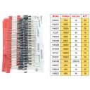 200pcs 1N4001-1N5822