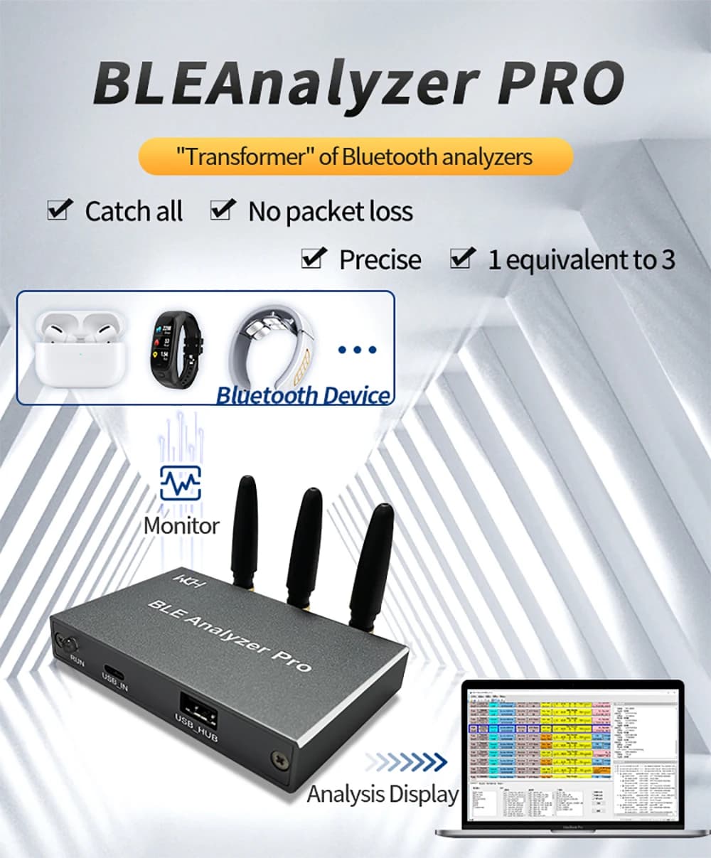 Bluetooth Protocol Analyzer | BLE 5.0 Development & Packet Capture Tool - Thumbnail 2