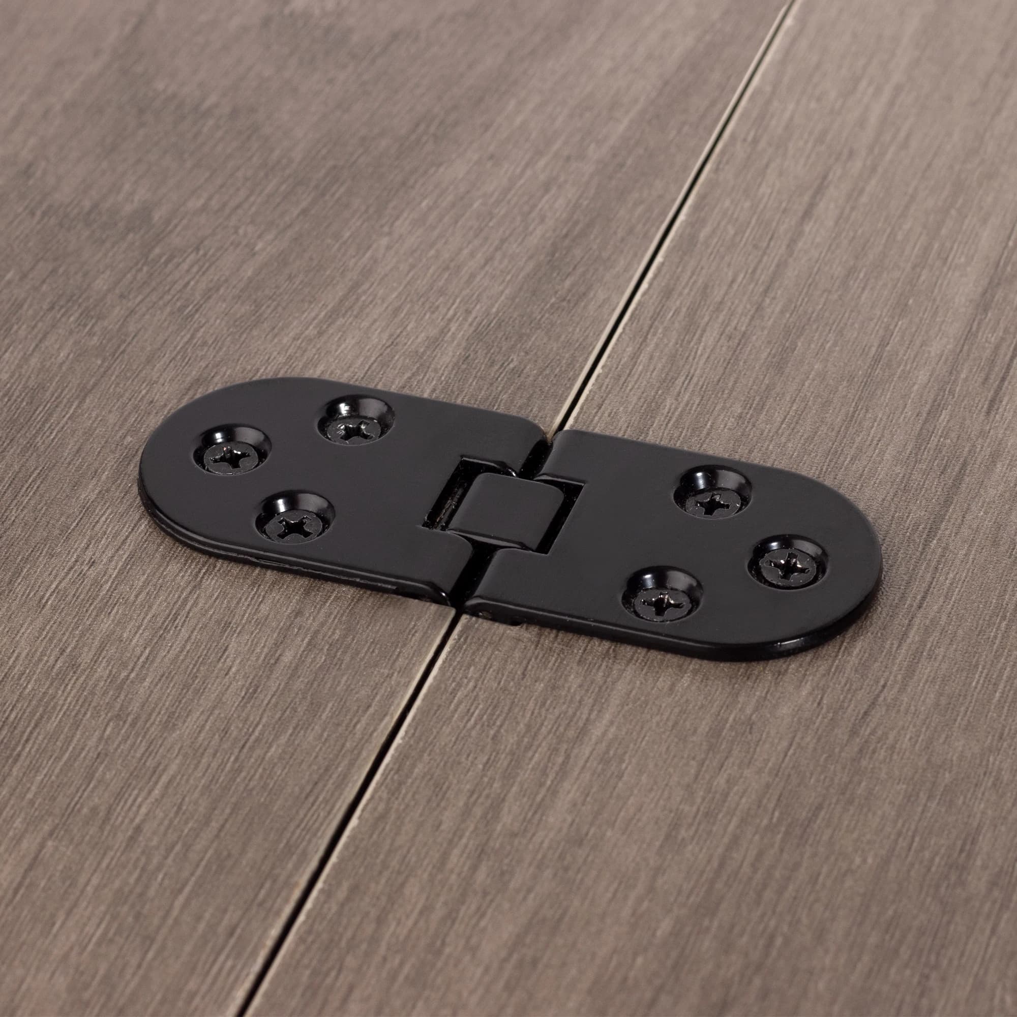 180 Degree Foldable Flap Hinges 2pcs | Rounded Corner Design | Folding Table Cabinet Door - Thumbnail 5