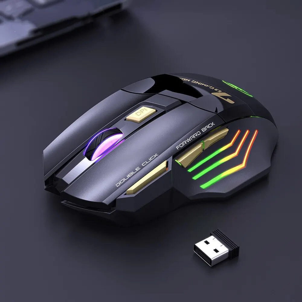 Wireless Gaming Mouse | 3200 DPI Precision | Dual-Mode Bluetooth & 2.4GHz | Silent Clicks - Thumbnail 7