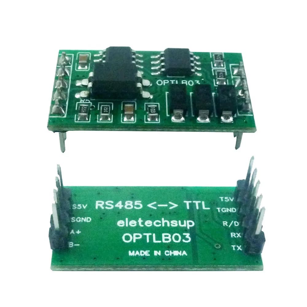 RS485 to TTL UART Converter | Industrial-Grade Isolation & Surge Protection for PLC & MCU - Thumbnail 2