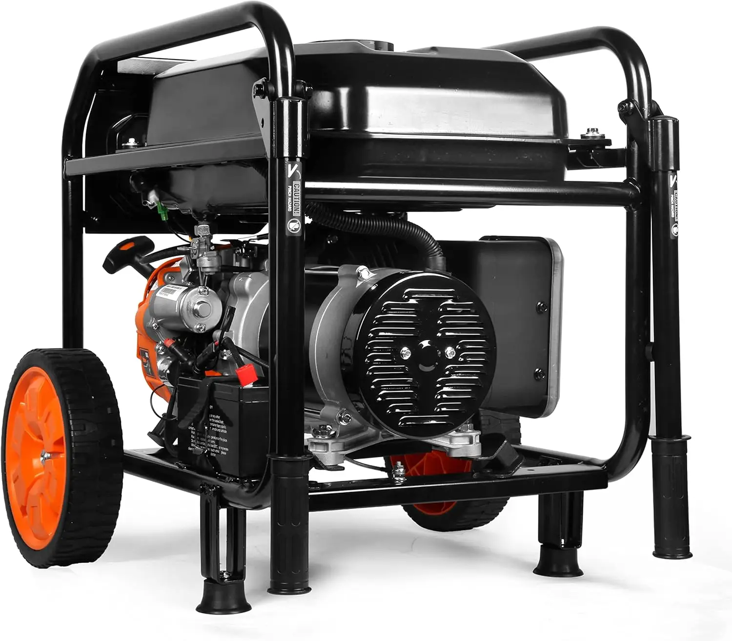 5600W Portable Generator | Electric Start & RV Ready | CO Safety Shutdown - Thumbnail 3