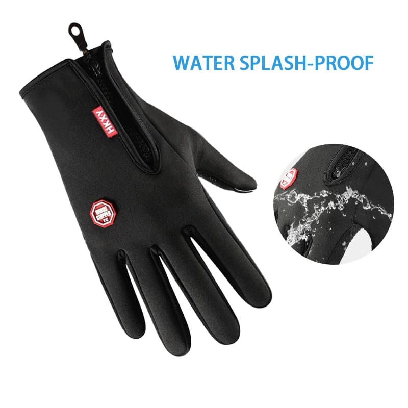 Cycling Gloves for Cold Weather | Warmth & Anti-Slip Grip | Autumn & Winter Biking - Thumbnail 4