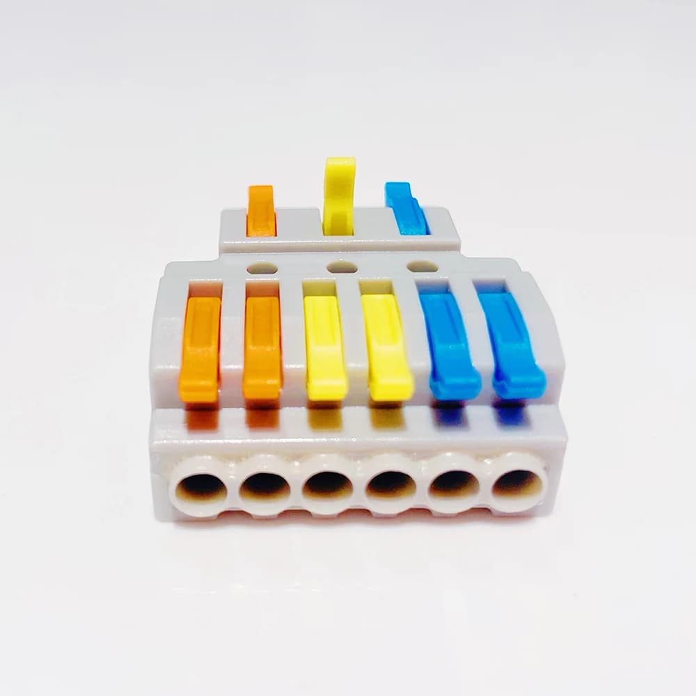 SPL-424 Push-In Terminal Blocks | Quick-Connect Wire Connectors for Fast, Secure Electrical Wiring - Thumbnail 3