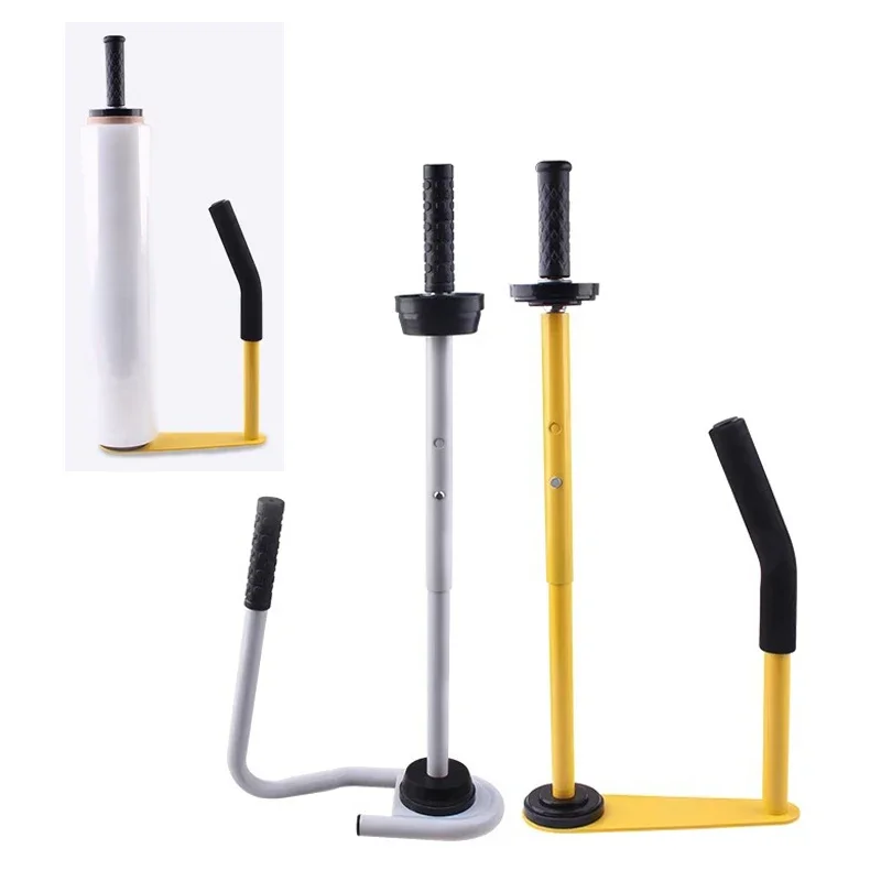 Manual Stretch Film Dispenser | 45-50cm Height Adjustment | Efficient Pallet Wrapping Tool - Thumbnail 5