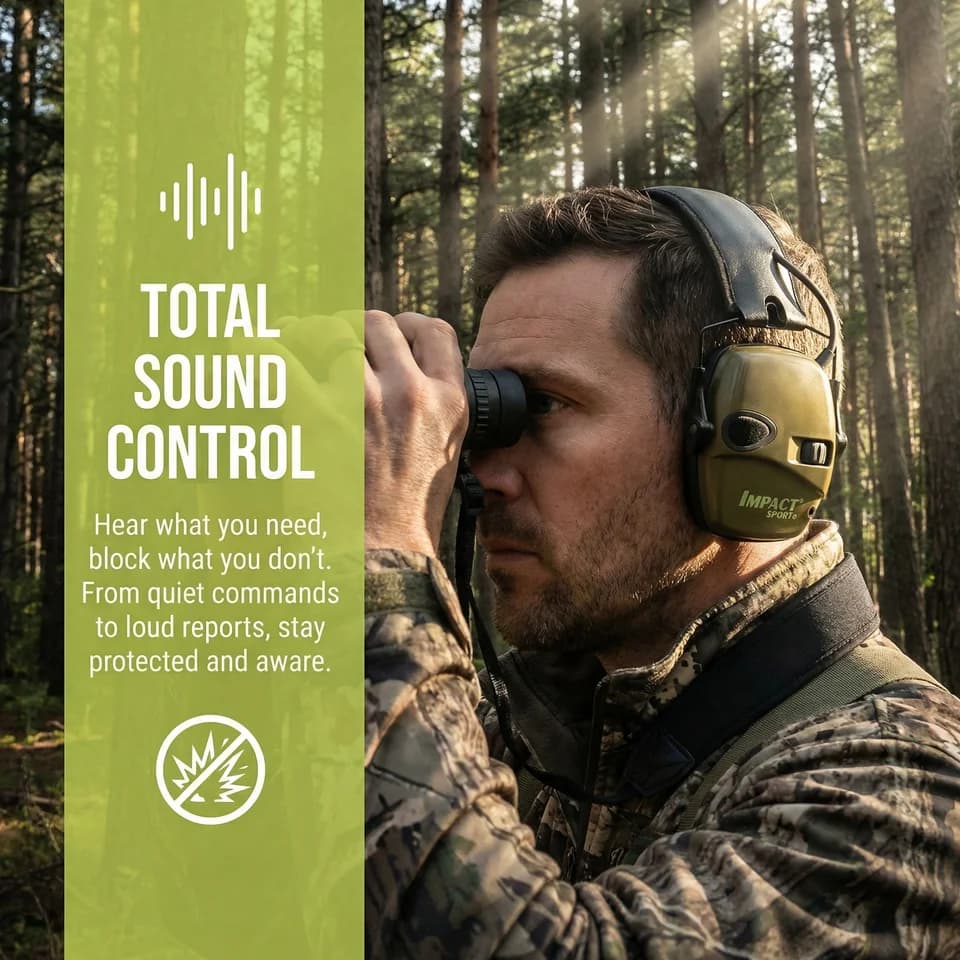 Defenders for Shooting | Active Noise Reduction | Sound Amplification - Thumbnail 6