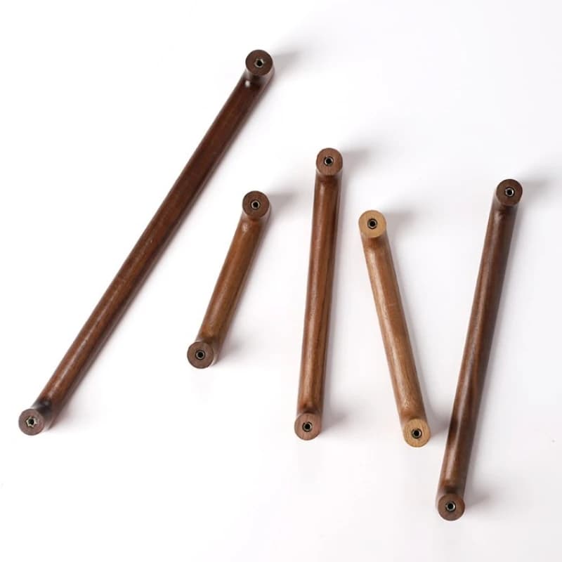 Beech Wood Cabinet Handles | Natural Nordic Style | Kitchen & Wardrobe Pulls - Thumbnail 2