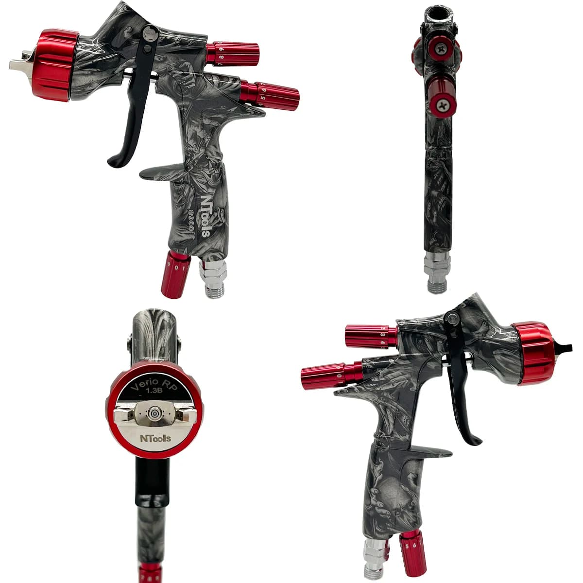 Paint Spray Gun Kit | 1.3mm Nozzle & 600cc Cup | Easy to Use for Cars, Walls & Home Projects - Thumbnail 5