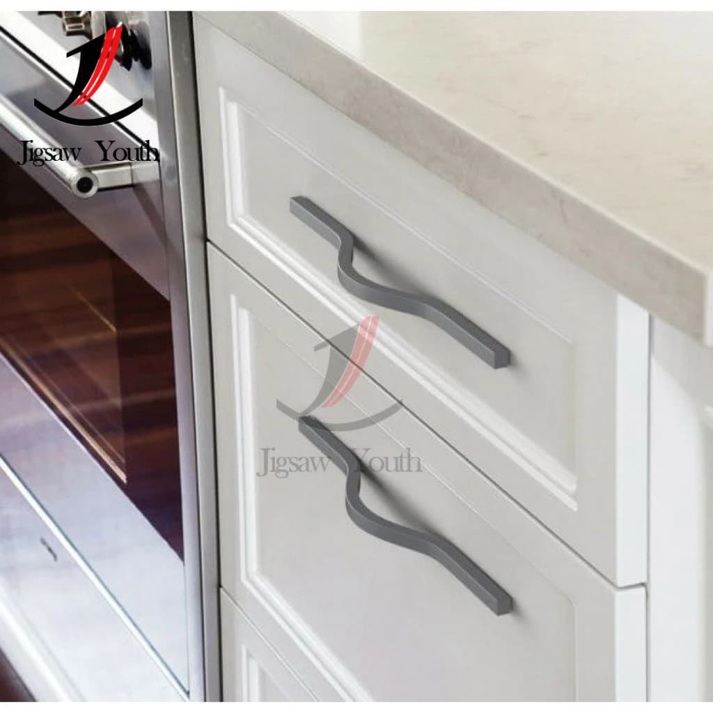 Brushed Cabinet Handles | 160mm-384mm Aluminum Alloy | Premium Furniture & Wardrobe Hardware - Thumbnail 5