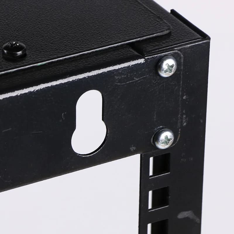 19 12U Server Rack | Open Frame Network Cabinet for Audio & IT Equipment - Thumbnail 4