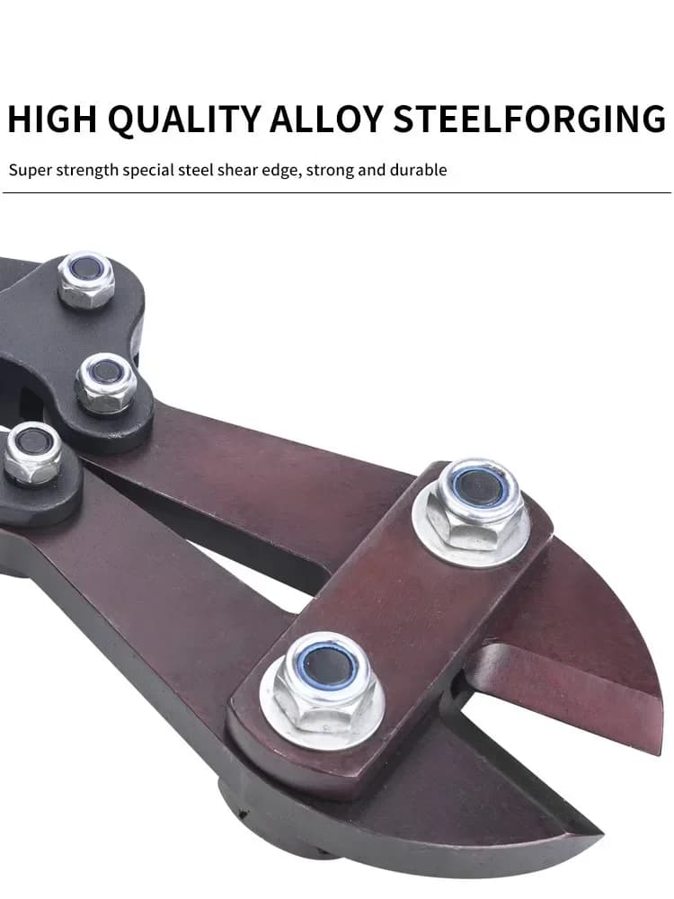 Hydraulic Rebar Cutter | Manual Steel Bar Shearing Tool for 4-16mm Rods - Thumbnail 3