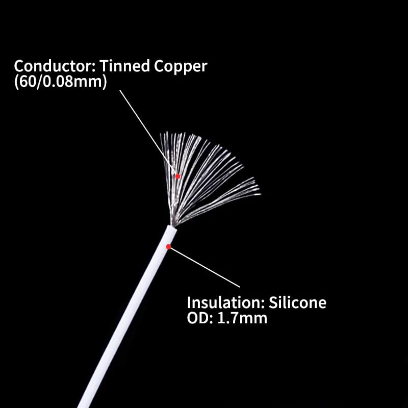 22AWG Silicone Wire | Ultra-Flexible & Heat-Resistant | DIY Electronics & Lighting Cable - Thumbnail 4
