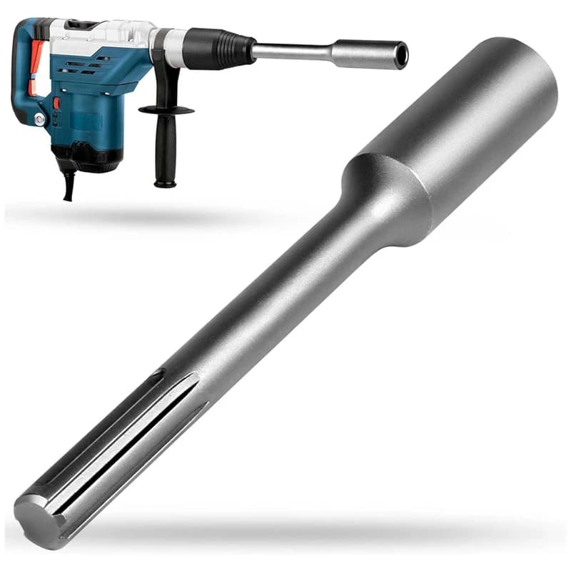 SDS-MAX Ground Rod Driver Kit | Heavy-Duty for 5/8 & 3/4 Steel Rods | Compatible with DeWalt, Makita - Thumbnail 2