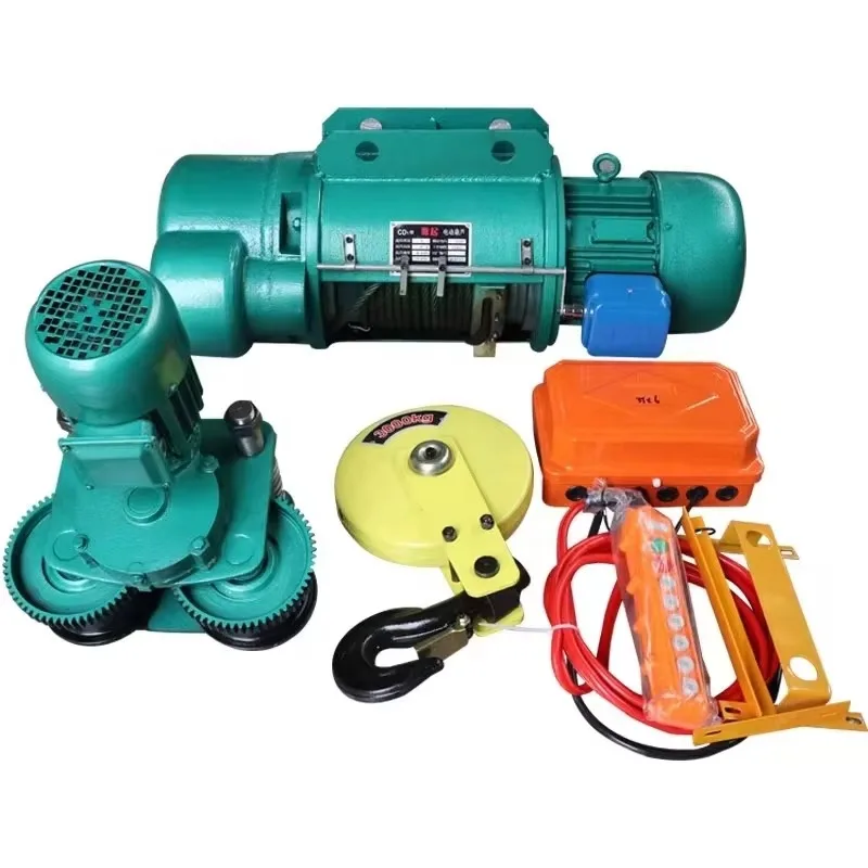 Electric Wire Rope Hoist | Heavy-Duty Gantry Winch for Warehouse & Construction - Thumbnail 3
