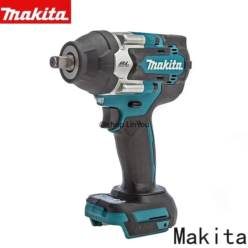 Makita DTW700 Brushless Cordless Screwdriver | 18V Rechargeable Drill Driver for Woodworking & Milling - Thumbnail 3