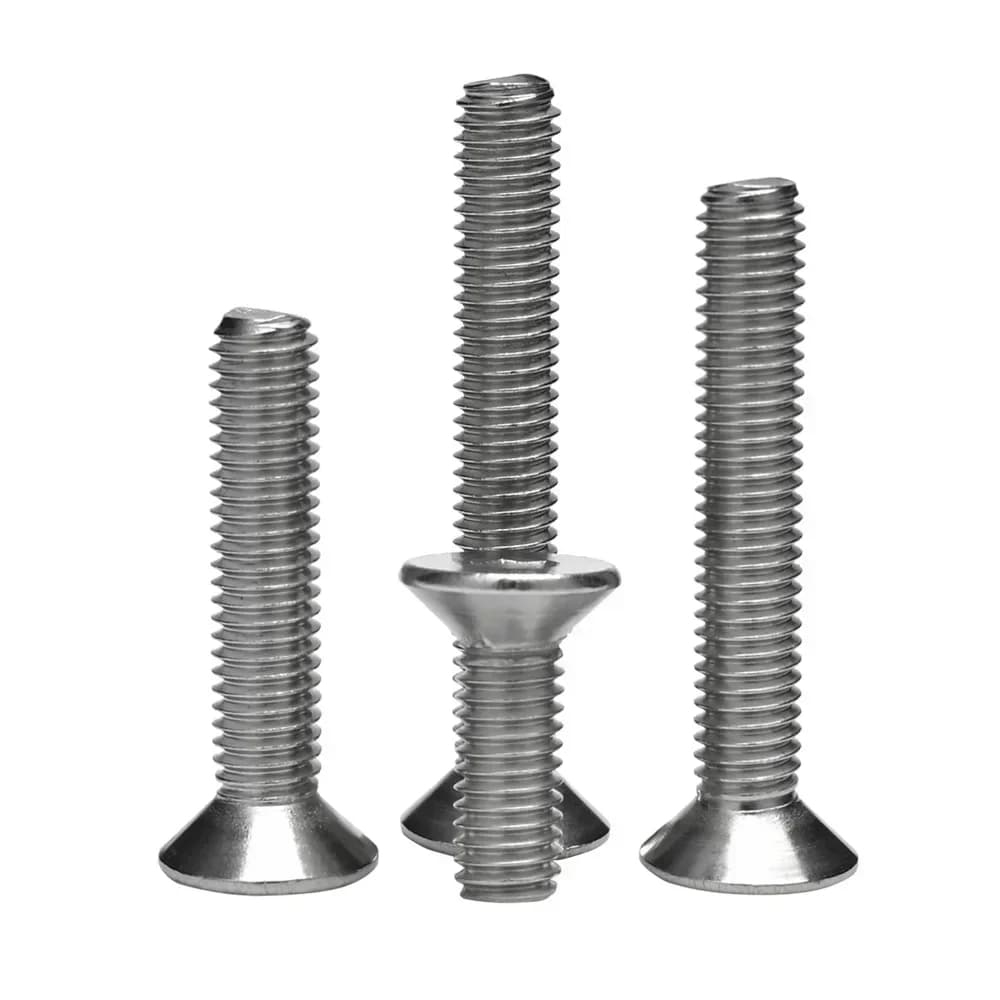 304 Stainless Steel Hex Socket Screws | DIN7991 Standard | M2-M10 Machine Bolts for Metal & DIY - Thumbnail 4